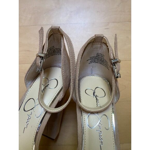 Jessica Simpson "Palyn" platform heel sz 6/6.5 New FLAW - missized - Picture 3 of 6